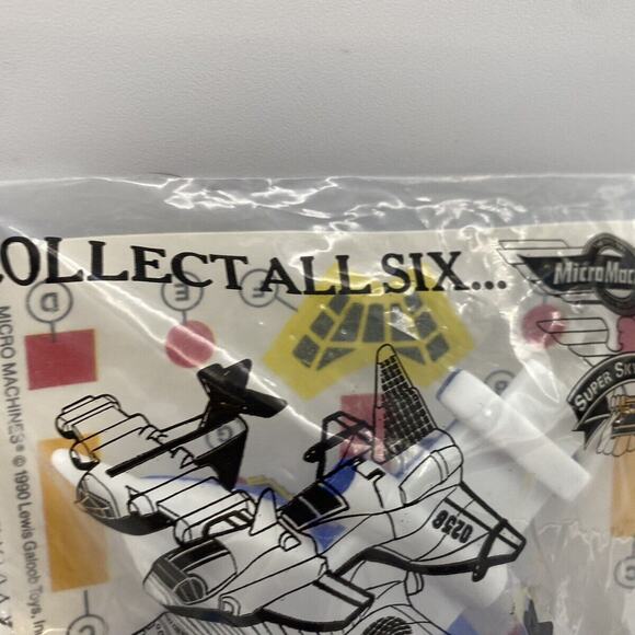 1990 Super Sky Carrier Micro Machines SEALED collectible toy Wendy’s Kids Meal - Picture 6 of 9